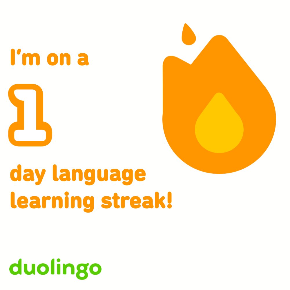 AriqCS's tweet photo. A, O, EO
Learn a language with me for free! Duolingo is fun, and proven to work. Here’s my invite link: https://t.co/lqU9pQEjcE https://t.co/wfH2YFFqdi