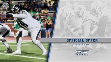 Izaiyah John (@izaiyahj) on Twitter photo Blessed to receive an offer from Southwestern Oklahoma State University @Coach_Jeffreys <a href="/SWOSUFootball/">SWOSU Football</a> @SWOSU_Kirkland Blessed to receive an offer from Southwestern Oklahoma State University @Coach_Jeffreys <a href="/SWOSUFootball/">SWOSU Football</a> @SWOSU_Kirkland