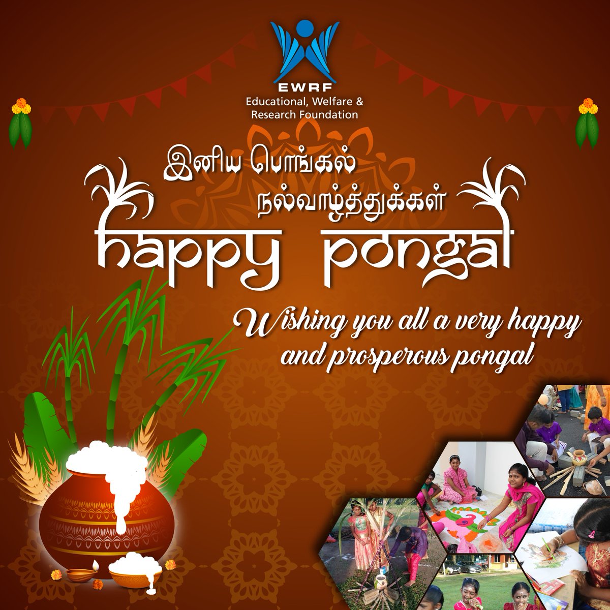 EWRFMalaysia's tweet photo. Wishing that this festival brings good luck and prosperity and hoping that it is joyous, and fills your days ahead with happiness. 
Have a wonderful Pongal 2022 😊

#EWRF2022 #MovingTheCommunityForward #Pongal2022 #HelpCreateABrighterTomorrow https://t.co/5Vgv1p00OX