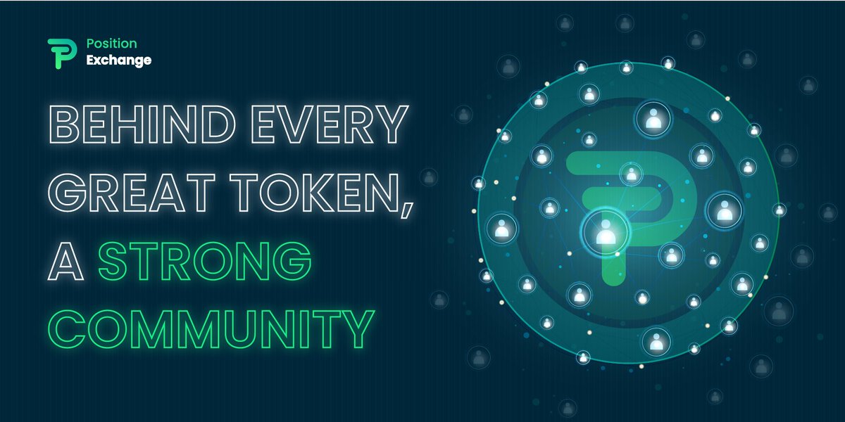 PositionEx's tweet photo. Thriving together... As a community we Lead πͺπ―π₯
By the Community, For the Community ππ€
Special regards to our beloved #POSIcommunity #POSIfamily βοΈπ
#POSI #PositionExchange #BSC #HOLD https://t.co/5SFLhdyDpD