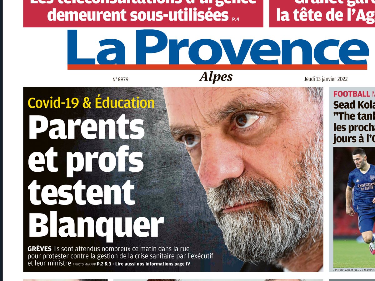 MotcompteX3's tweet photo. Un petit côté Père Fouras cette une de @laprovence non ? 😉 https://t.co/Pe1ay8qAis