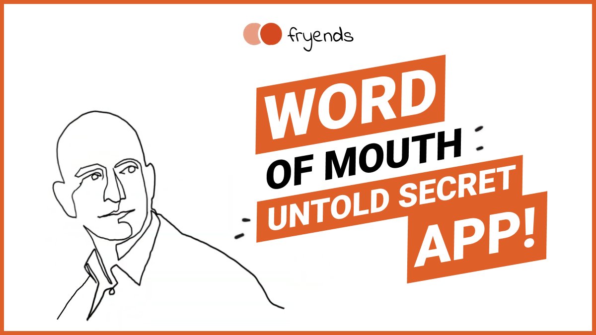 fryendsapp's tweet photo. The surprising truth about the word of mouth referrals in the 21st century, and in the crowded age of social media! Here’s the Single best business advice I received! How getting referrals became automated through Word of Mouth!

Watch the video: https://t.co/30UO5j6U1d https://t.co/VRjBMo1fwF