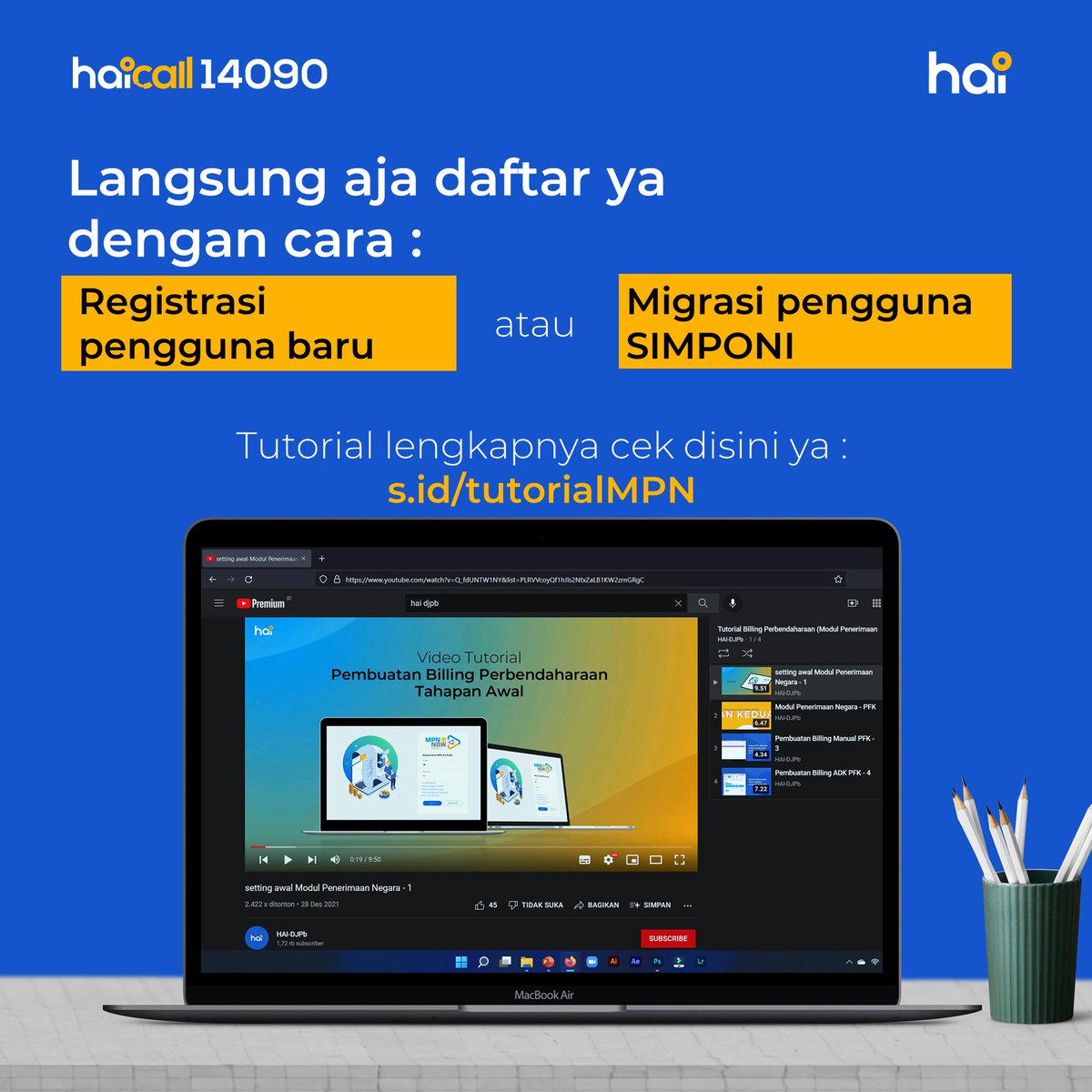 haiDJPb's tweet photo. #TemanHAI ada yang belum melakukan migrasi SIMPONI??
Masih bingung gimana caranya?? cuss langsung ke https://t.co/AMYxYpG9Df untuk petunjuk lengkapnya.
Jika ada pertanyaan jangan ragu colek MinHAI ya 😉
#SIMPONI
#MPN
#DJPbHAnDAL https://t.co/UTc5s3KPcQ