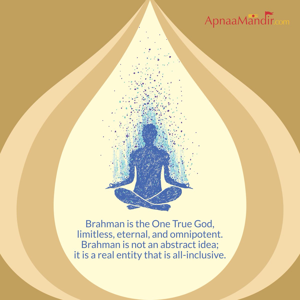 Brahman- the spiritual essence of the world. Brahman is the nature of truth, knowledge, and infinity. #brahman #spiritualessence #truth #knowledge #infinity #ApnaaMandir