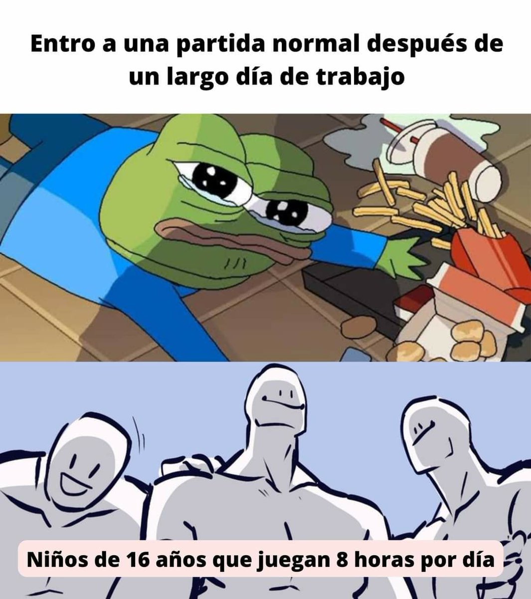 Ya todos son puro tryhard 😪