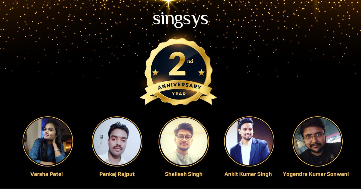 Wishing you many years of success and innovation. You all bring professionalism, dedication, and passion to this organization. Congratulations on another successful year of service.
#dedication #teamwork #companymilestone #workfun #SINGSYS