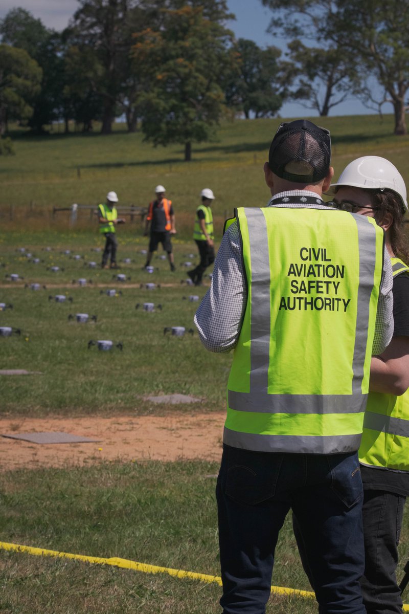 CASABriefing's tweet photo. Preparations are underway for @cityofmelbourne's drone light display—the dress rehearsal met regulations & got CASA’s ✅ of approval.
Live light shows start at #Docklands this weekend and continue throughout #January!
@CelestialDrones20 #Dronelightshow #KnowYourDrone https://t.co/PB9UjBipxp