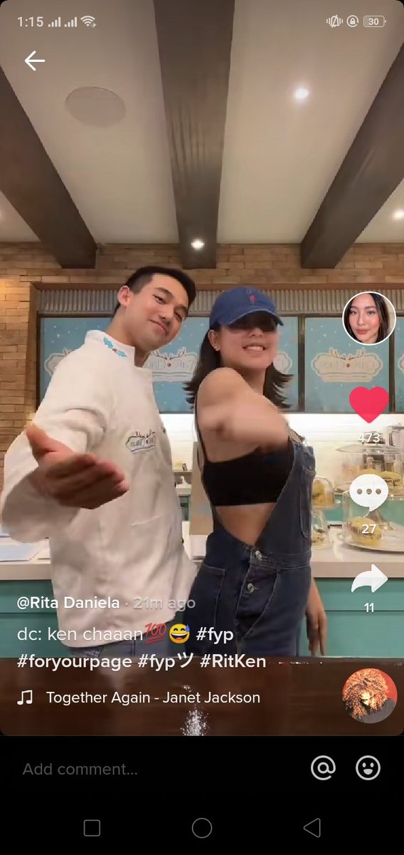 parismikaela's tweet photo. Iba pa din talaga Yung feels ng  pa #Ritken nung Daniela..❤️ https://t.co/9YHf1N66rI