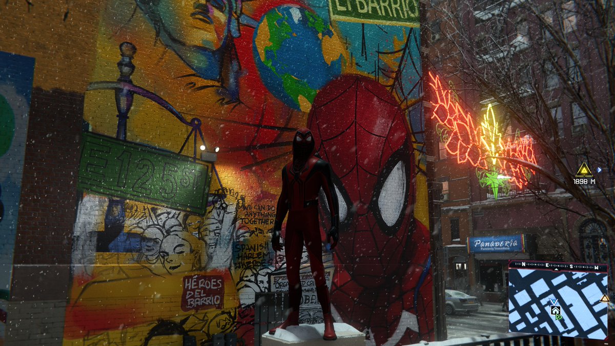Swagborghini's tweet photo. #PS5Share, #MarvelsSpiderManMilesMorales https://t.co/dLUI8ikwlh