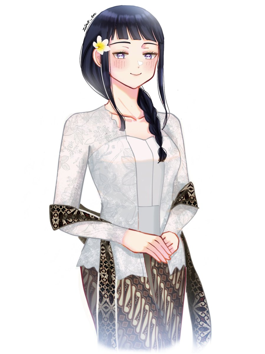 zimo_on's tweet photo. Hinata in traditional attire of Indonesian woman, kebaya🇮🇩

#hinata #NARUTO https://t.co/LS55LE5Stm