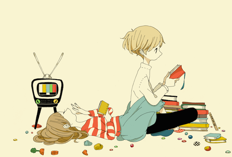 「昔の男女絵気に入ってるけど全部10年前とかの絵で椅子から転げ落ちた。 」|けーしん🍙のイラスト