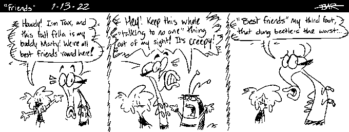 some dumb intro comic for characters i like just made lol 