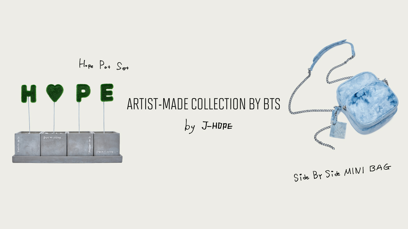 最終値下【未使用】BTSアーティストメイド J-HOPE BTS アーティストメイド J-HOPE ホビ サバサバッグ - メルカリ
