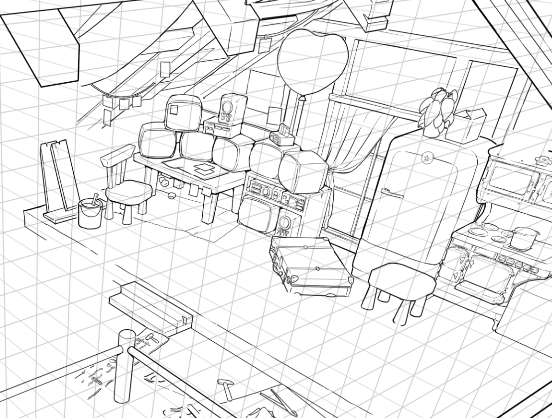 drawing attic 