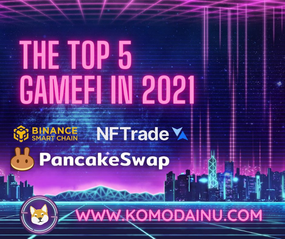 komodainu's tweet photo. 1. DeFi Kingdoms
2. Axie Infinity
3. Bomb Crypto
4. Elfin Kingdom
5. Nine Chronicles

👉🏻 2022 Komoda Inu GameFi Waiting For You! 🔥 https://t.co/r5LxvN2bn1