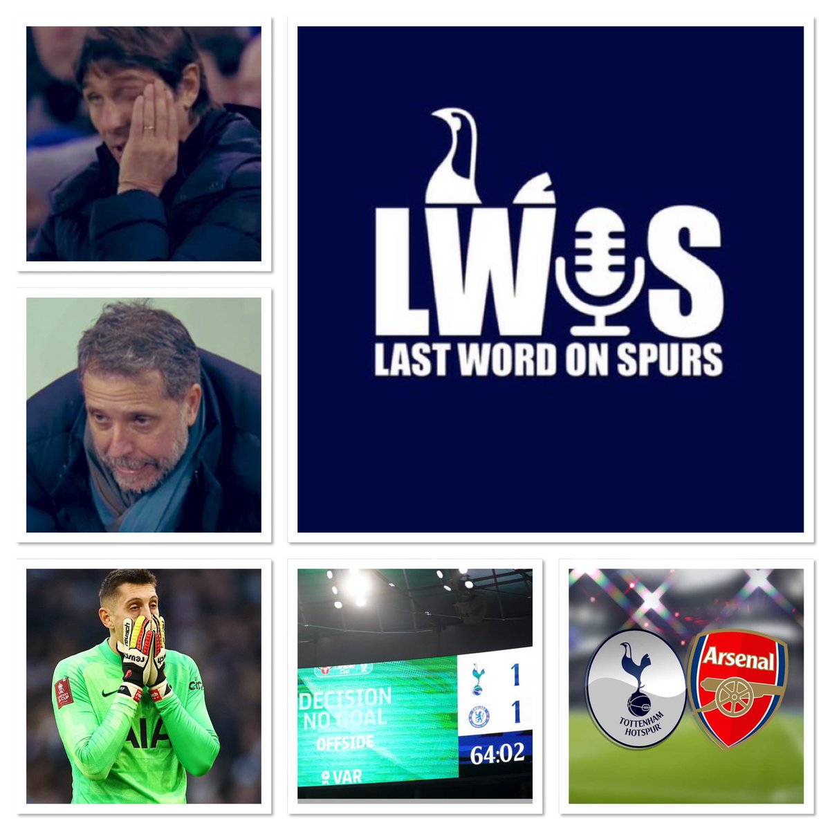 Last Word On Spurs (@lastwordonspurs) on Twitter photo ๐จNEW | <a href="/RickySacks/">Ricky Sacks ๐</a> with <a href="/MrCracknell/">Richard Cracknell</a>, <a href="/RickyJNorwood/">Ricky J Norwood</a> and @THFCSince76 on <a href="/LastWordOnSpurs/">Last Word On Spurs</a>:
๐ Team Selection
๐ฅ
Conceding Soft Goals
โ ๏ธ Backing Antonio Conte
๐ Arsenal Preview: <a href="/HarrySymeou/">Harry Symeou</a>
๐ Podcast: pod.fo/e/10489a
๐บ YouTube: youtu.be/2zbeT6jLnTI
#THFC #COYS ๐จNEW | <a href="/RickySacks/">Ricky Sacks ๐</a> with <a href="/MrCracknell/">Richard Cracknell</a>, <a href="/RickyJNorwood/">Ricky J Norwood</a> and @THFCSince76 on <a href="/LastWordOnSpurs/">Last Word On Spurs</a>:
๐ Team Selection
๐ฅ
Conceding Soft Goals
โ ๏ธ Backing Antonio Conte
๐ Arsenal Preview: <a href="/HarrySymeou/">Harry Symeou</a>
๐ Podcast: pod.fo/e/10489a
๐บ YouTube: youtu.be/2zbeT6jLnTI
#THFC #COYS