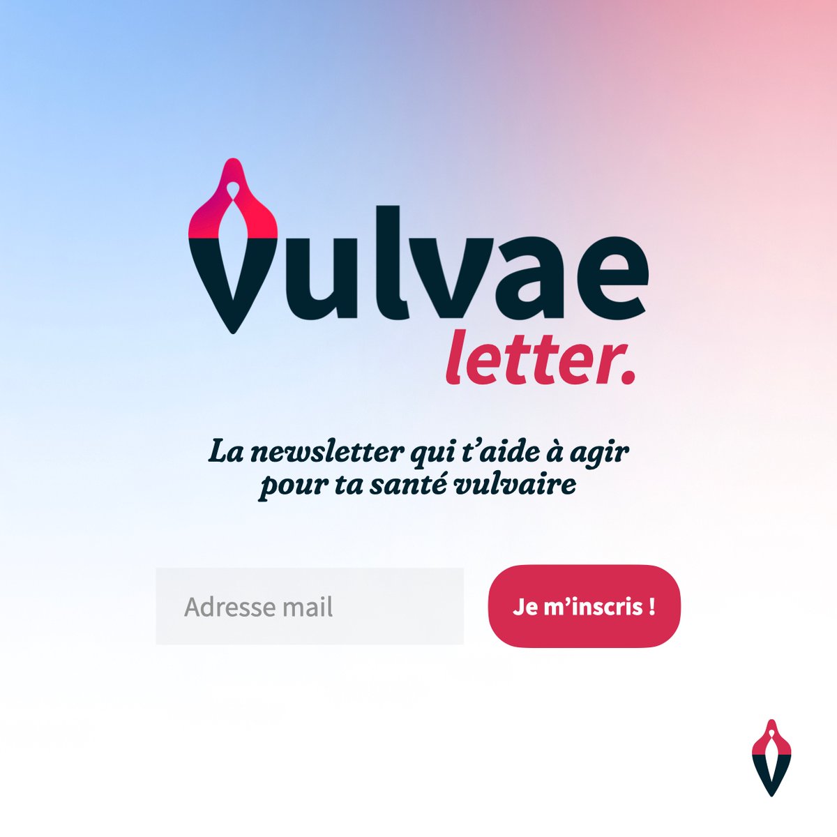 Inscris-toi à la Vulvae letter et consulte 2 fois par mois ta newsletter qui te donnera des conseils, astuces, avancées médicales, recommandations de produits pour t'aider à agir sur la santé de ta vulve 🔗 l8r.it/X8fU #vulvae #sante #vulve #newsletter