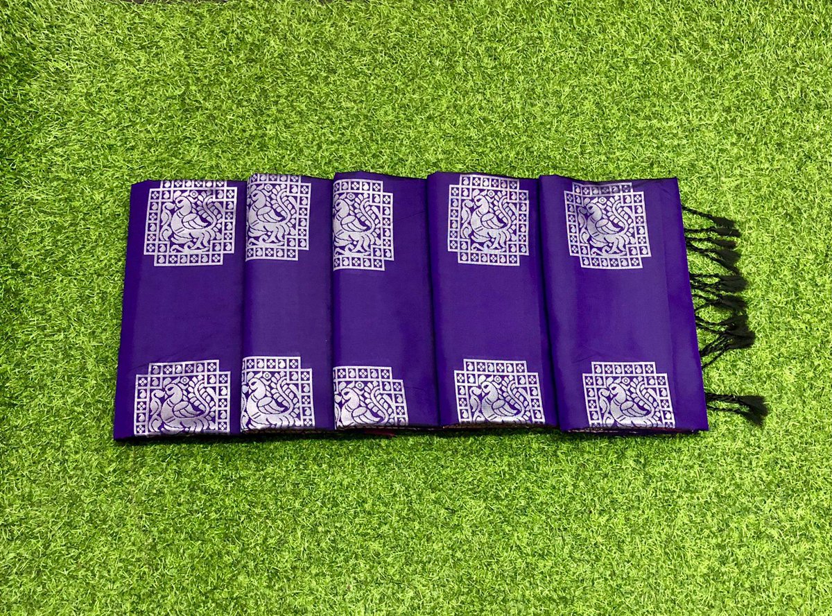 kavya_stylein's tweet image. Kanchi Semi Soft Silk Saree 
6.20 mtrs 
Rs 1300 
Contrast Blouse 
Shampoo Wash
Saree comes with neat box packing 
Colour may slightly vary due to digital photography.
Shipping Extra
#2ktrends