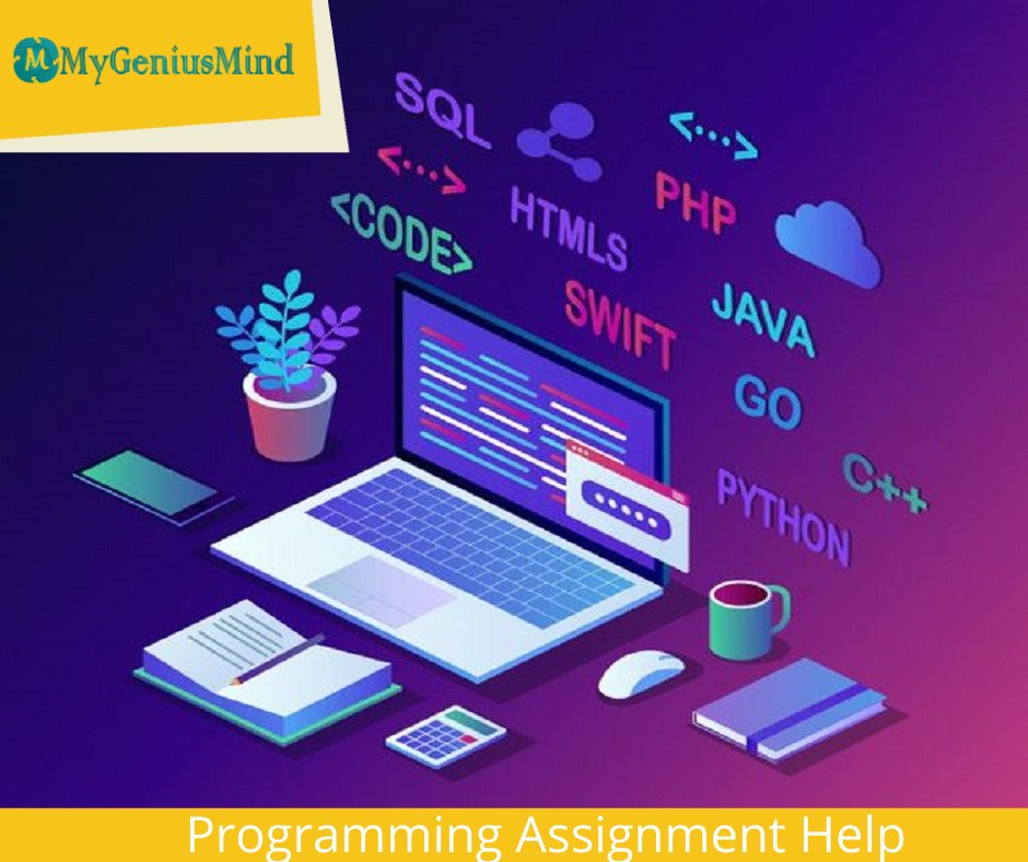 mygeniusmindau's tweet image. If you need programming assignment help? Contact My Genius Mind! We are offering the best online programming assignment help and homework solutions for computer science students.

Order Online: mygeniusmind.com/programming-as…

#ProgrammingAssignmentHelp #ProgrammingAssignmentSolutions