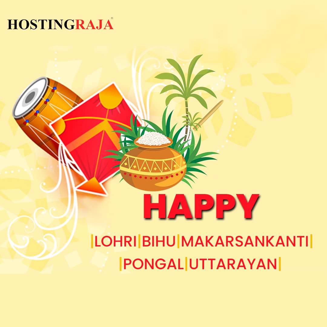 We wish this festival double your good luck in the same way as it multiplies the harvest of the crops. Greetings from HostingRaja ==> hostingraja.in