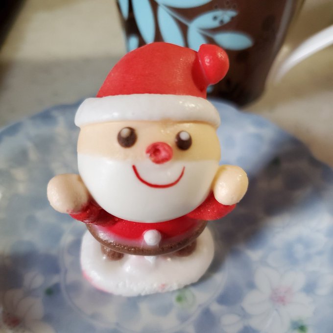 ぼく見習いサンタ!ちょっと遅れちゃった!君の欲しがってたi Pad pro用意できなかったよ!残念! 