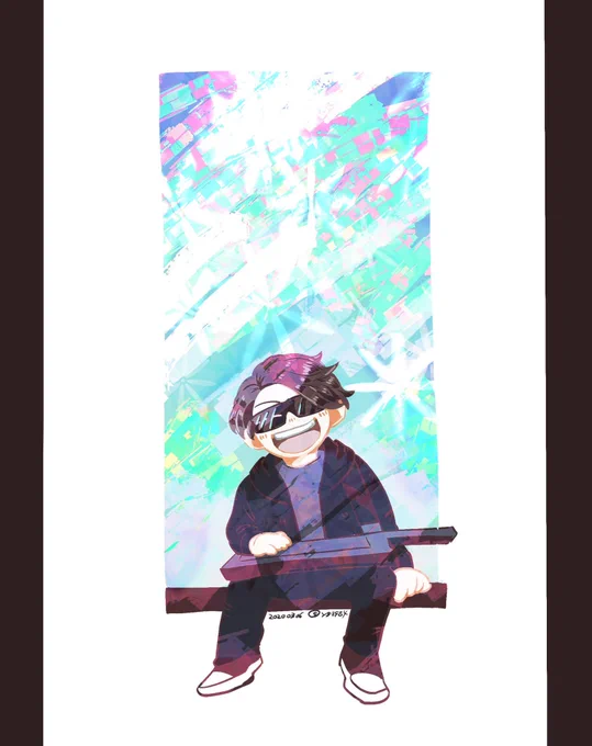 #MSSPアート
花のイメージイラスト再掲しちゃお 