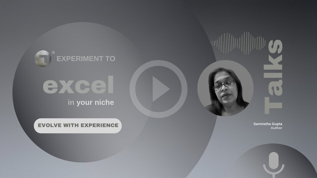 NE8x® Talks features:
Esteemed Author of 'A Wandering Zephyr', Sarmistha Gupta shares on experimenting to excel in your niche and evolving with experience

Watch here: 
youtu.be/RwaTabUujMs

Read her book:
amzn.to/33W97fK