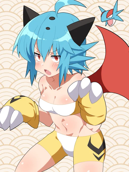 あけましておめでとう!
ライコウコスのポケ擬マンダ 