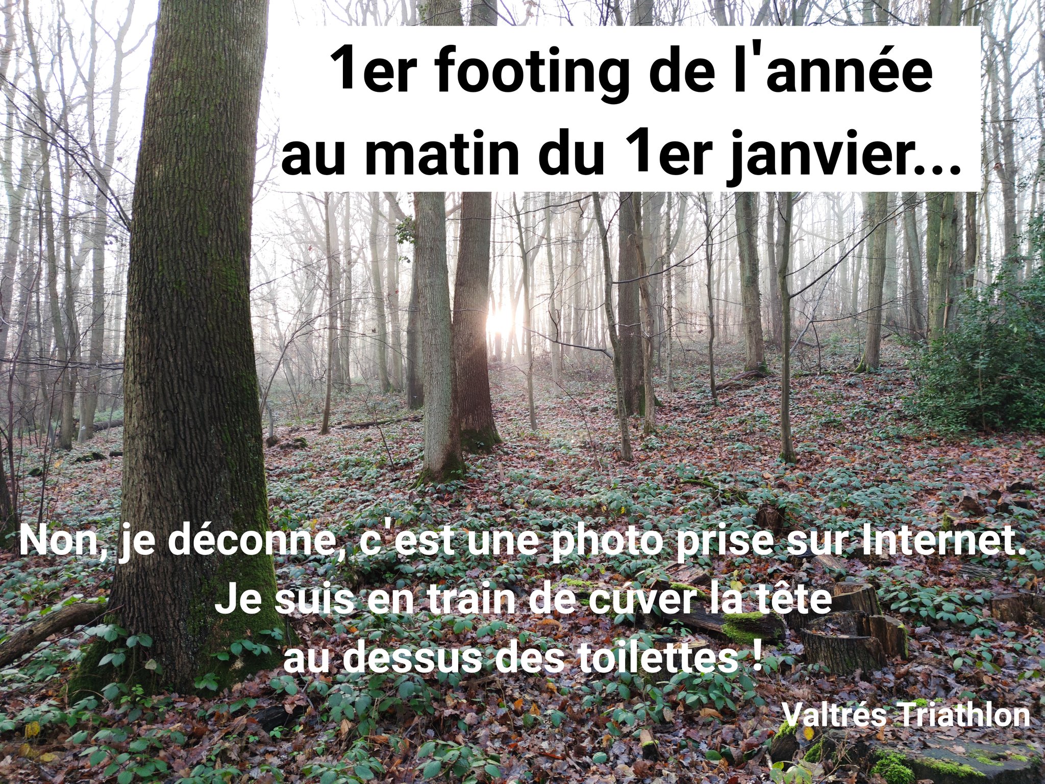 Valtres Triathlon Humour Et Vous C Est Comment Ce Matin Lendemaindereveillon Running Footing Triathlon T Co K98v8cje0a Twitter
