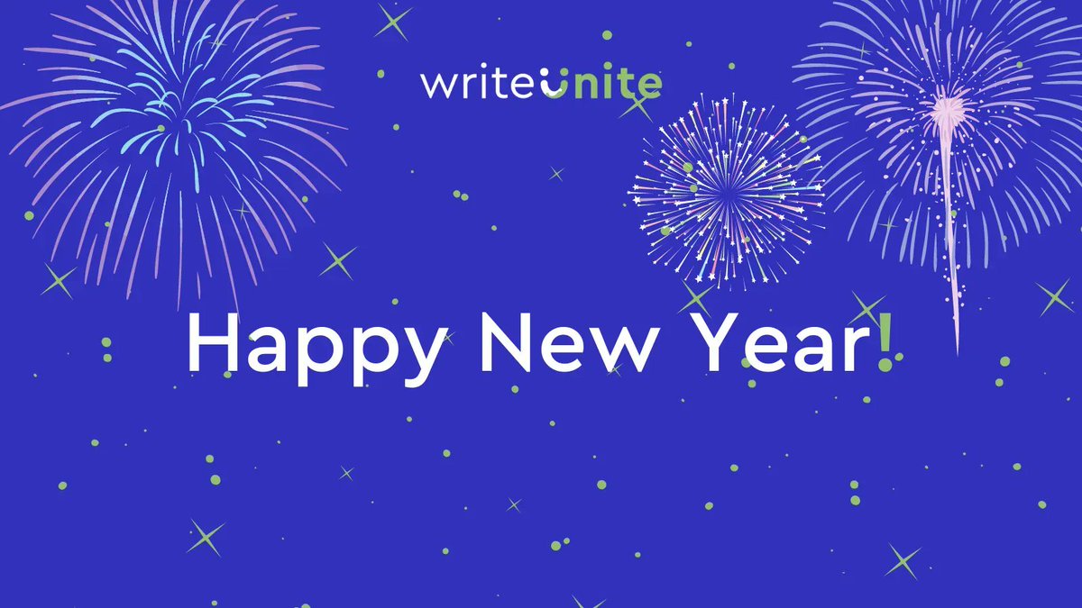 WriteUnite's tweet photo. We want to wish everyone a happy new year! After a busy 2021, we'd like to thank everyone who got involved with Visions of the Future! We can’t wait to see where 2022 takes us, and we’re more excited than ever to share the voices of young people around the world. #writeunite https://t.co/tjq3sfjfLC