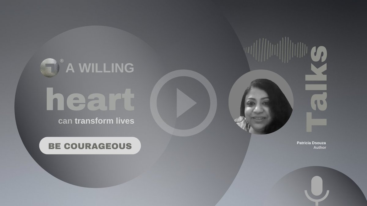 NE8x® Talks features:
Esteemed Author of 'When roses are crushed', Patricia Dsouza shares on how a willing heart can transform lives and be courageous

Watch here: 
youtu.be/6wvTt7DOIQI

Read her book:
amzn.to/3HklHE5