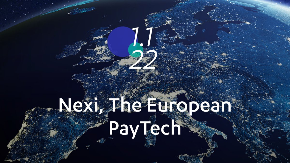 nexigroup's tweet photo. We are very proud to announce that today Nexi, Nets and SIA officially become one group: Nexi Group.
 #TheEuropeanPaytech

https://t.co/AjlYCBClln https://t.co/gdFrhhhJOJ