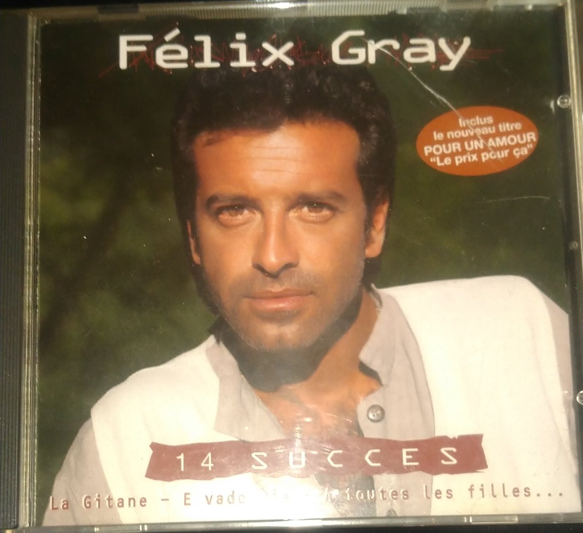 olivierkevin3's tweet photo. Moment #musique en #CD pour ce début d'année 2022.
Premier CD de L'année 2022, que j'écoute.
Un auteur/ compositeur interprète que j'aime beaucoup.
Qui me rappelle #Souvenirs.
J'écoute
#FelixGray : 14 succès.
Avec des titres comme #LaGitane, #AToutesLesFilles,... https://t.co/QDiItXxPF4