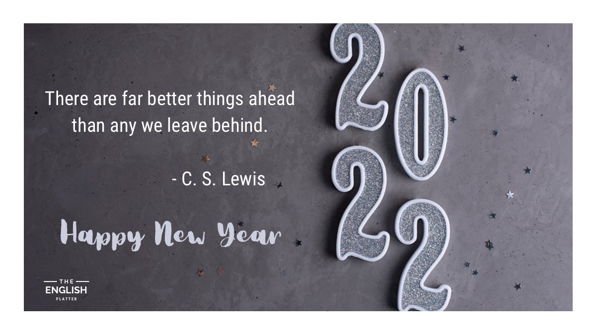 As we kickstart another year today, let us be grateful for all the good things that 2021 has given us, and look forward to the adventure that is to come. 

Happy 2022!