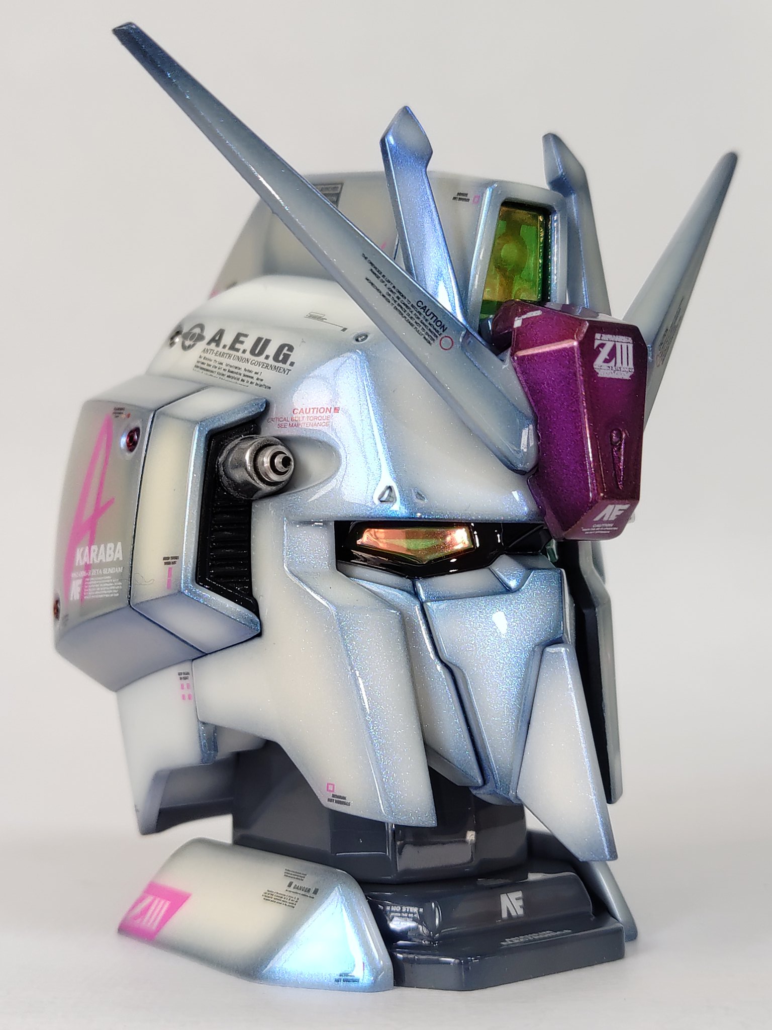 ゼータプラス ゼータヘッド 全塗装 塗装済 完成品