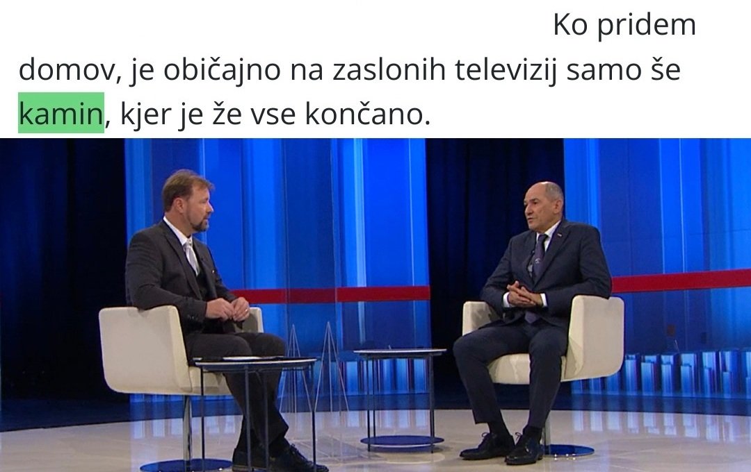 Smetnjak's tweet photo. Kamin. "Kjer je že vse končano." Amen.
#titledrop #obkaminu #janša #možina #rtvslo https://t.co/ISdWvtwNy0