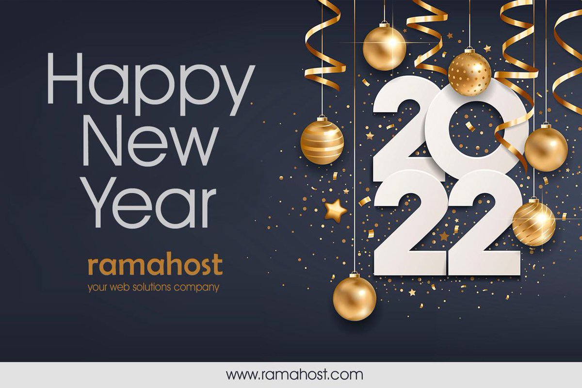 ramahost's tweet photo. كل سنة واحنا كلنا طيبين و بصحة و سلامة. سنة سعيدة ان شاء الله علينا كلنا احنا وأسرنا واهلنا وأصحابنا وعملائنا وكل اللي بنحبهم.
 #راماهوست_لإستضافة_وتصميم_صفحات_الانترنت

#Domains #WebHosting #Webdesign #Webdevelopment #HappyNewYear #Year2021 #RamaHost #SSL #VPS #cPanel https://t.co/tTYGlhsCq2
