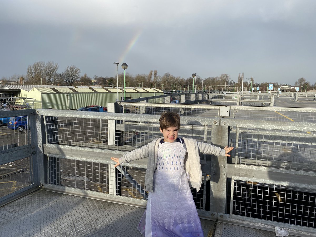 The birthday PrincessBoy getting ready for <a href="/frozenlondon/">Frozen The Musical</a> #Excited