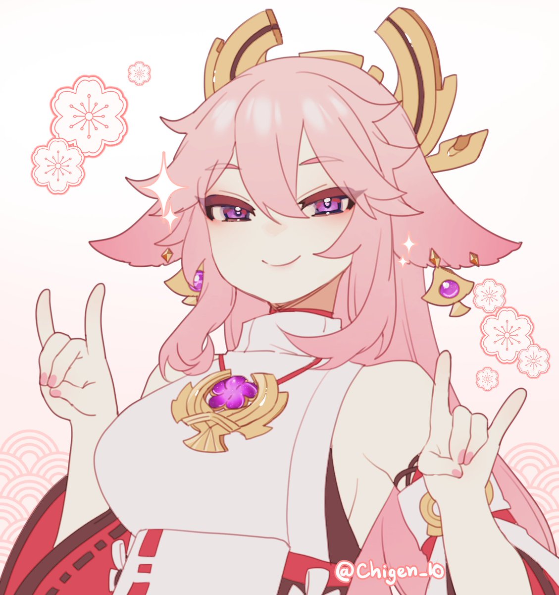 ExChigen_10's tweet photo. 🌸🌸
#yaemiko https://t.co/jskc1w5O30