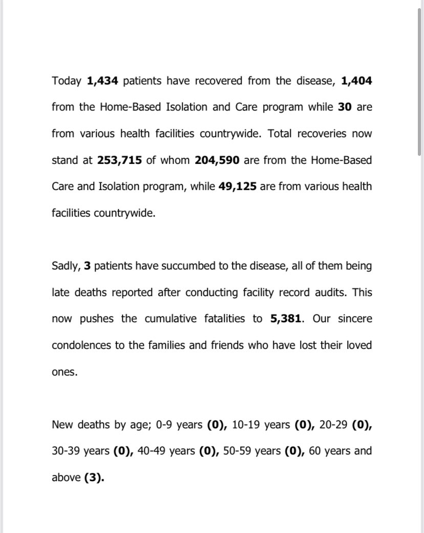 MOH_Kenya's tweet photo. COVID-19: Today 2,127 people have tested positive for the disease, from a sample size of 6,710 tested in the last 24 hours. The positivity rate is now at 31.7%. Total confirmed positive cases are now 297,155 and cumulative tests so far conducted are 3,036,982. https://t.co/RefNdMcOuc