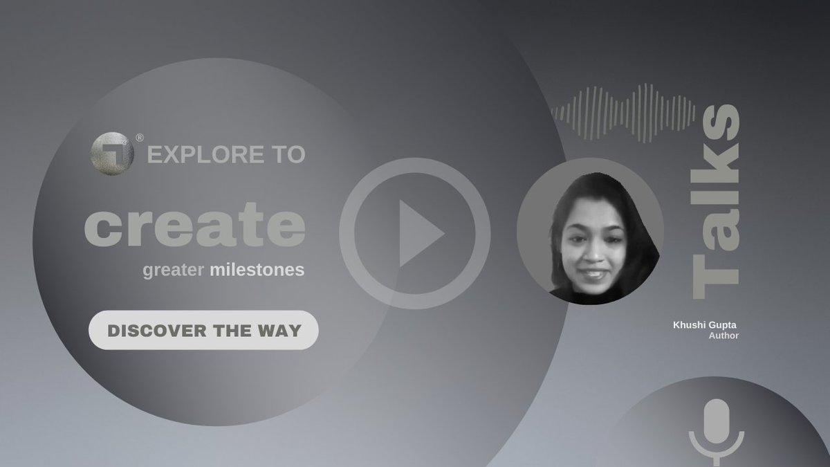 NE8x® Talks features:
Esteemed Author of 'The Way', Khushi Gupta shares on exploring to create greater milestones and discovering the way

Watch here: 
youtu.be/5F8L5aFlWX8

Read her book:
amzn.to/3HoSAPQ