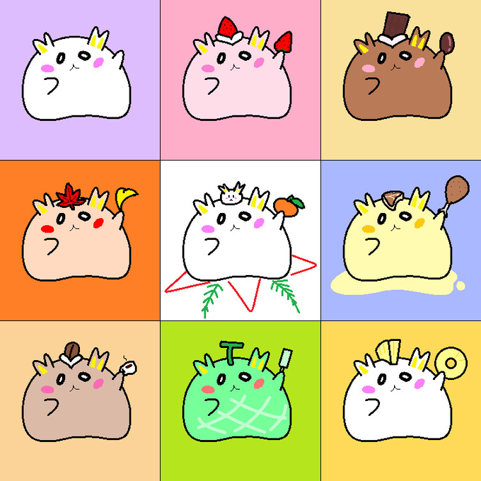 ナル月模様のtwitterイラスト検索結果