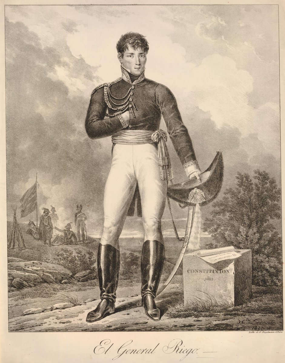 DanielAquillue's tweet photo. 🔴HILO decimonónico: el pronunciamiento cívico-militar encabezado por Rafael del Riego el 1 de enero de 1820 y el inicio de la revolución española de 1820⬇️ https://t.co/fEor5e5wTR