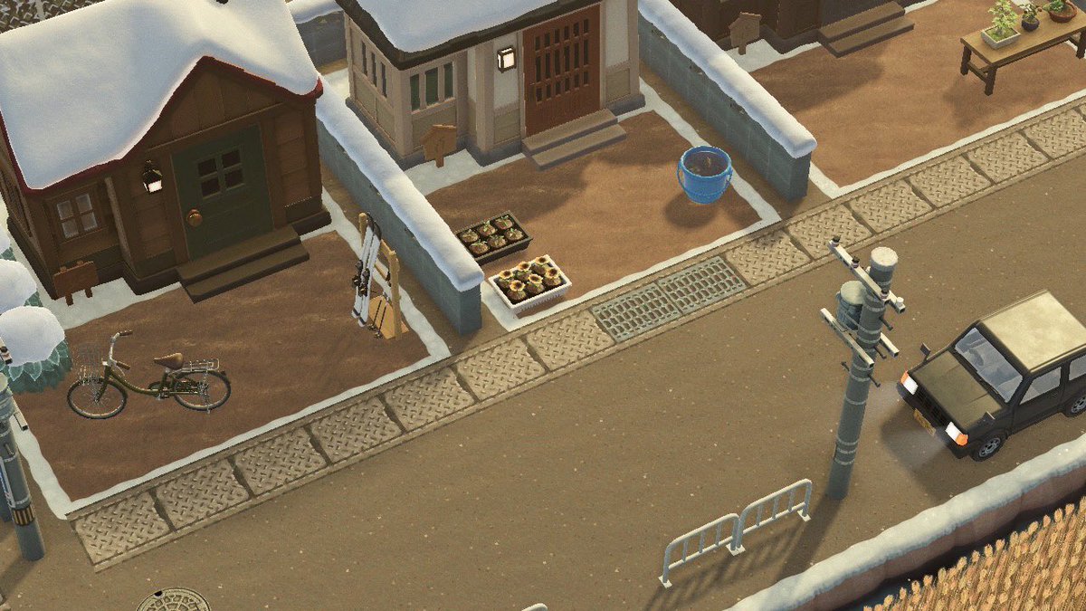 sol_ritsu's tweet photo. 冬の澄んだ空気感が良い❄️
#どうぶつの森 https://t.co/W5mXDMghpP