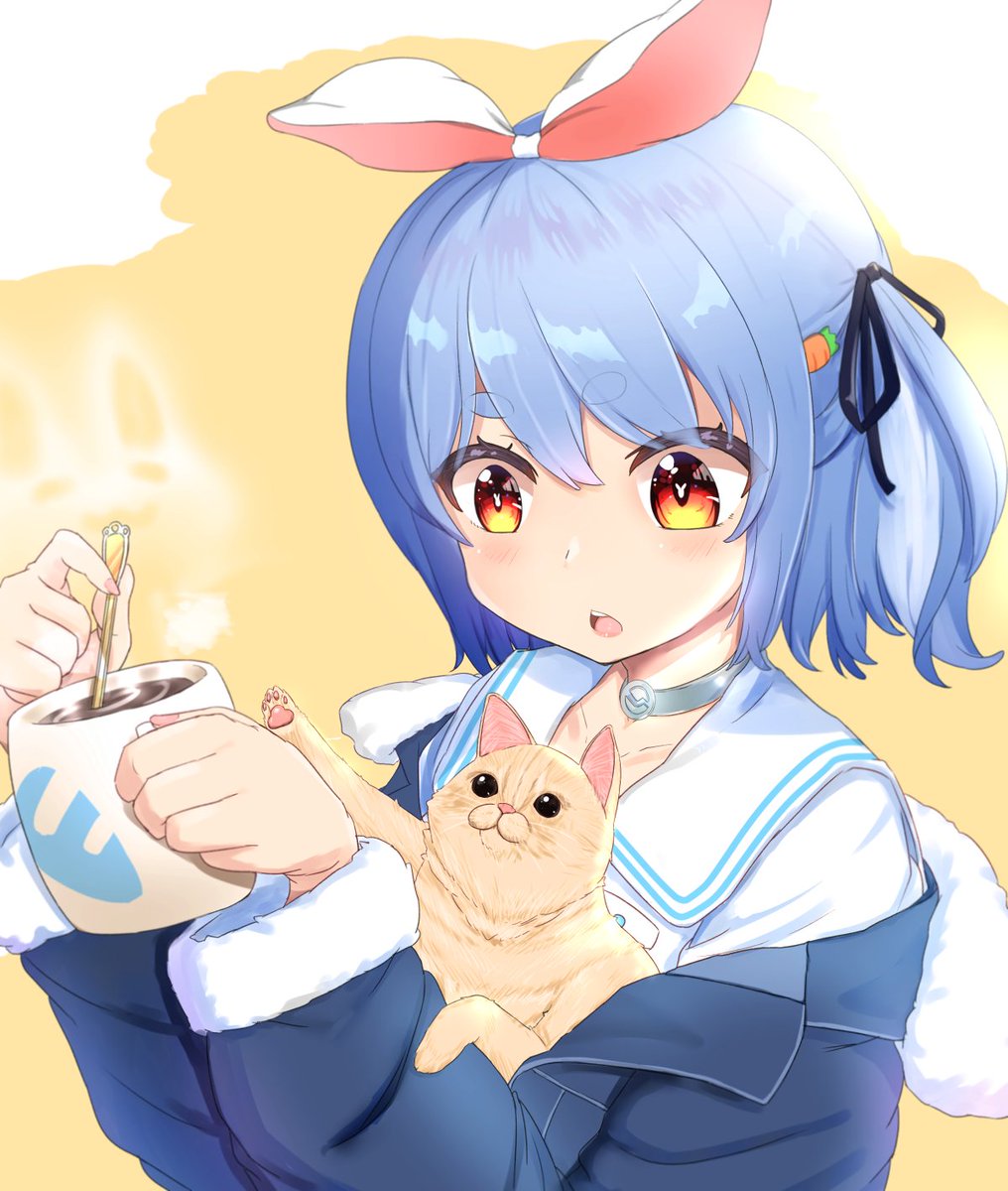 #ぺこらーと 
☁️❄️
☕️ 