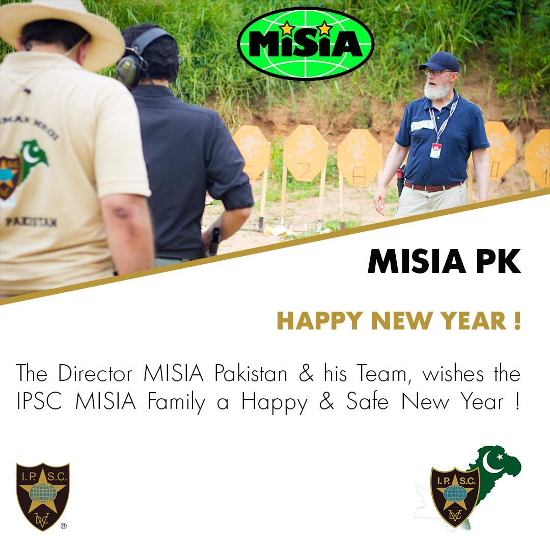 IPSCPk's tweet image. MISIA Pk - Happy New Year !
#newyears2022 #christmas #ipsc #uspsa #ipscyouth #IPSCPakistan #ipscshooting #practicalshooting #shootingsports #SportsShooter #MISIA #GAISF #AIMS #IPSCWorld #SportsBoardPak #PakistanSportsBoard #PSB
#SindhSportsDept #sportsandyouth