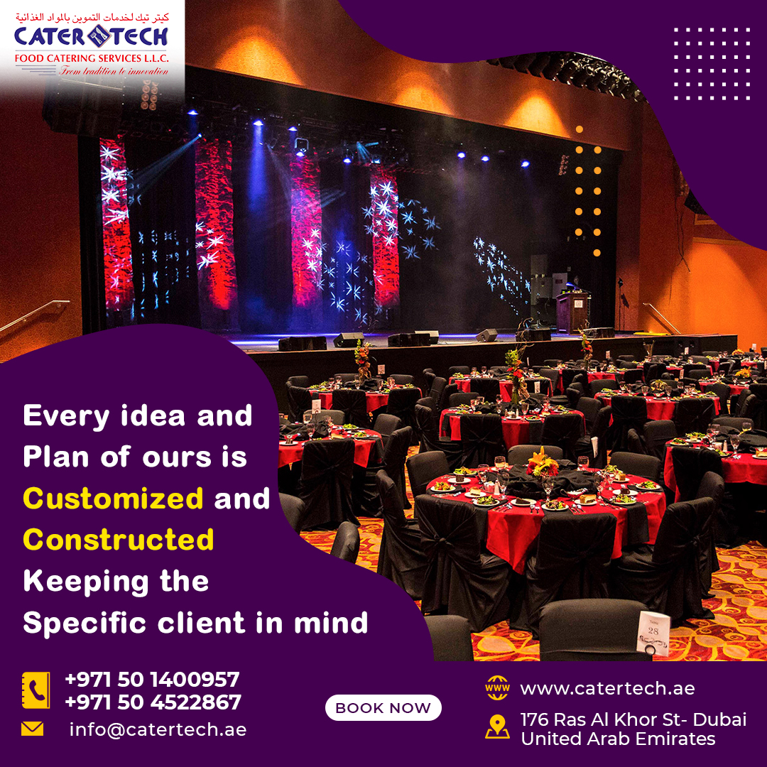 CatertechLlc's tweet photo. #Catertech is a one-stop event solutions provider that offers a wide range of corporate event management and creative services that all your needs. 

We are best event management company that has the ability to design and execute all kind of services for any event in Dubai. 🎉 https://t.co/r886yal2b3