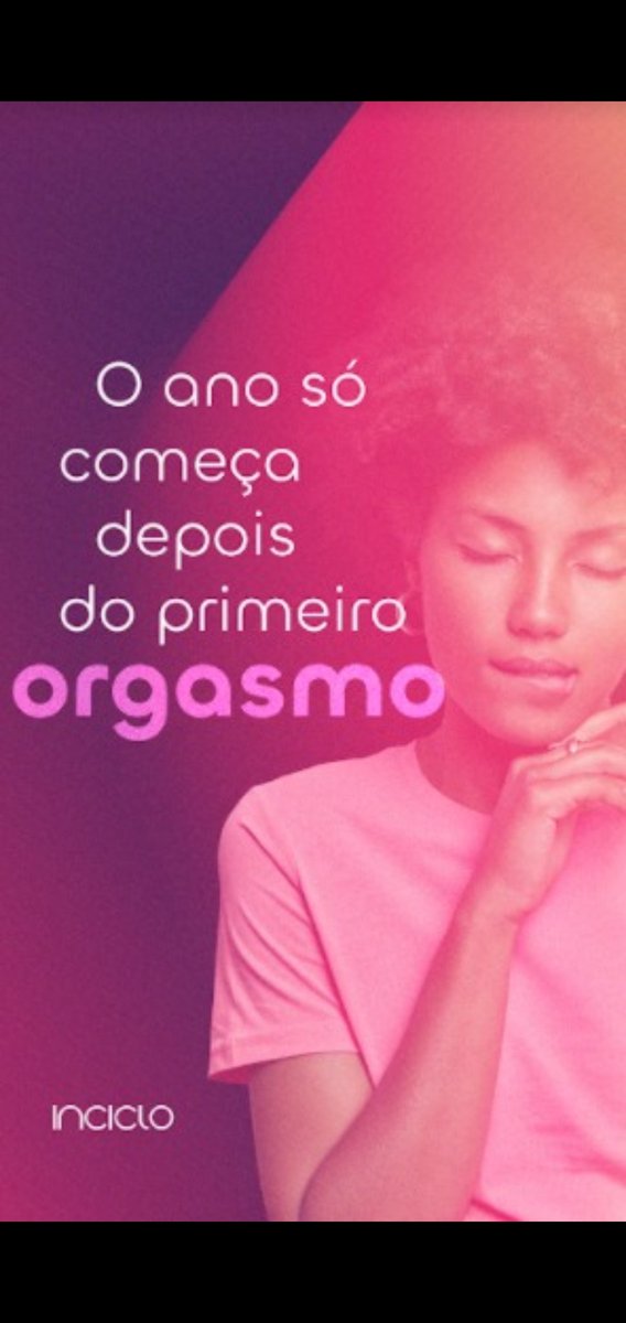 inciclo's tweet photo. Dizem que o ano só começa depois do carnaval, mas na verdade, o ano da brasileira só começa mesmo depois de um bom orgasmo. Aquele que relaxa o corpo + mente e reabastece as energias. Concorda? 👀💥 https://t.co/uHbY0Xmp0c