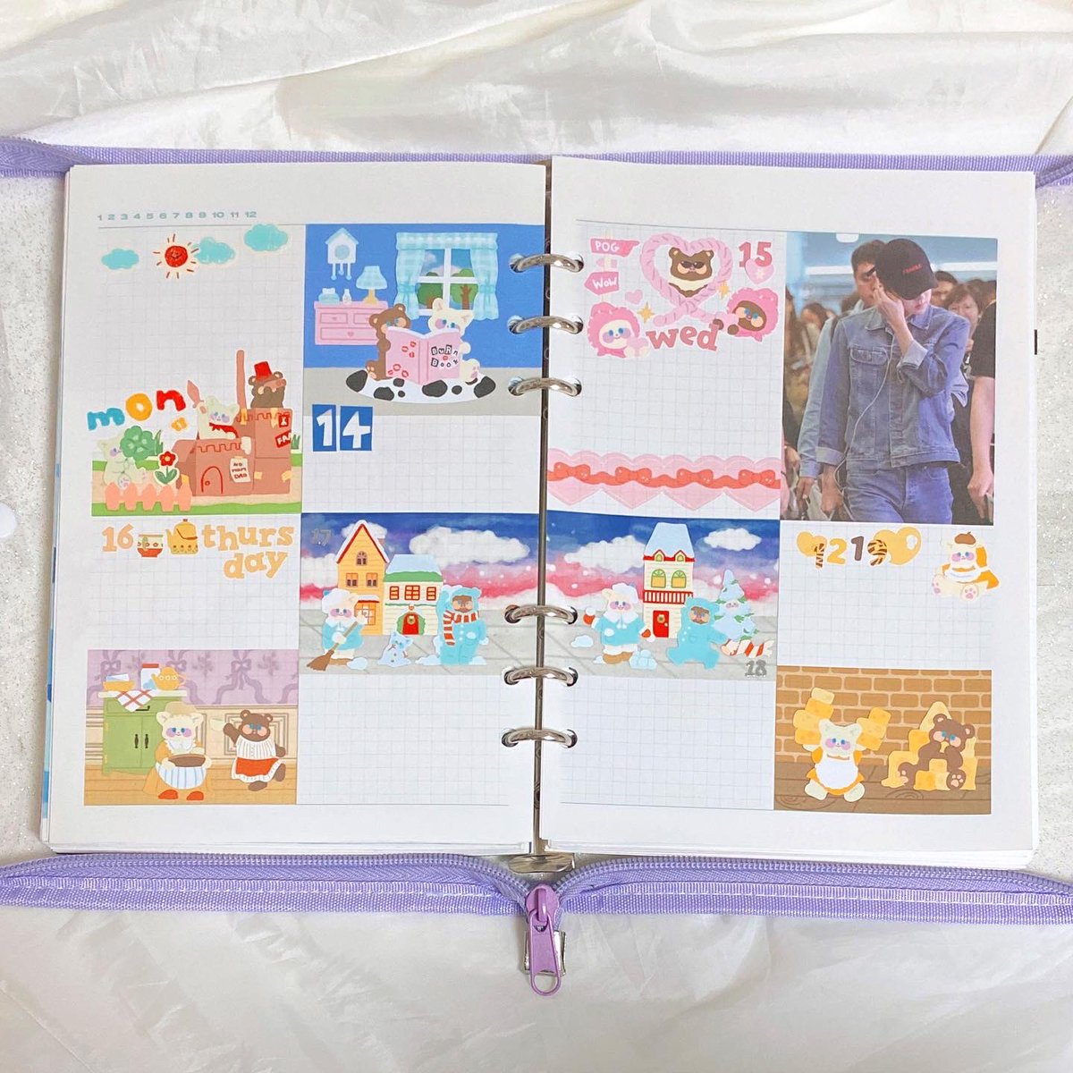v_vint5's tweet photo. 211213 ~ 211219 다이어리 꾸미기 다꾸
ㅤㅤㅤㅤㅤㅤㅤㅤㅤㅤㅤㅤㅤㅤ
🔻
📒 다이어리
멜치판님 다이어리

✂️ 스티커
폭폭이 / 알숫스 하루몽 , 뽈링 

🎞 마스킹테이프
리노프렌즈 / 람찌네소품샵 / 롱타임노띵 / 무심한하루 / 제니빌리지 / 크리미크럼즈 / 베베

- https://t.co/cLEIihByZa