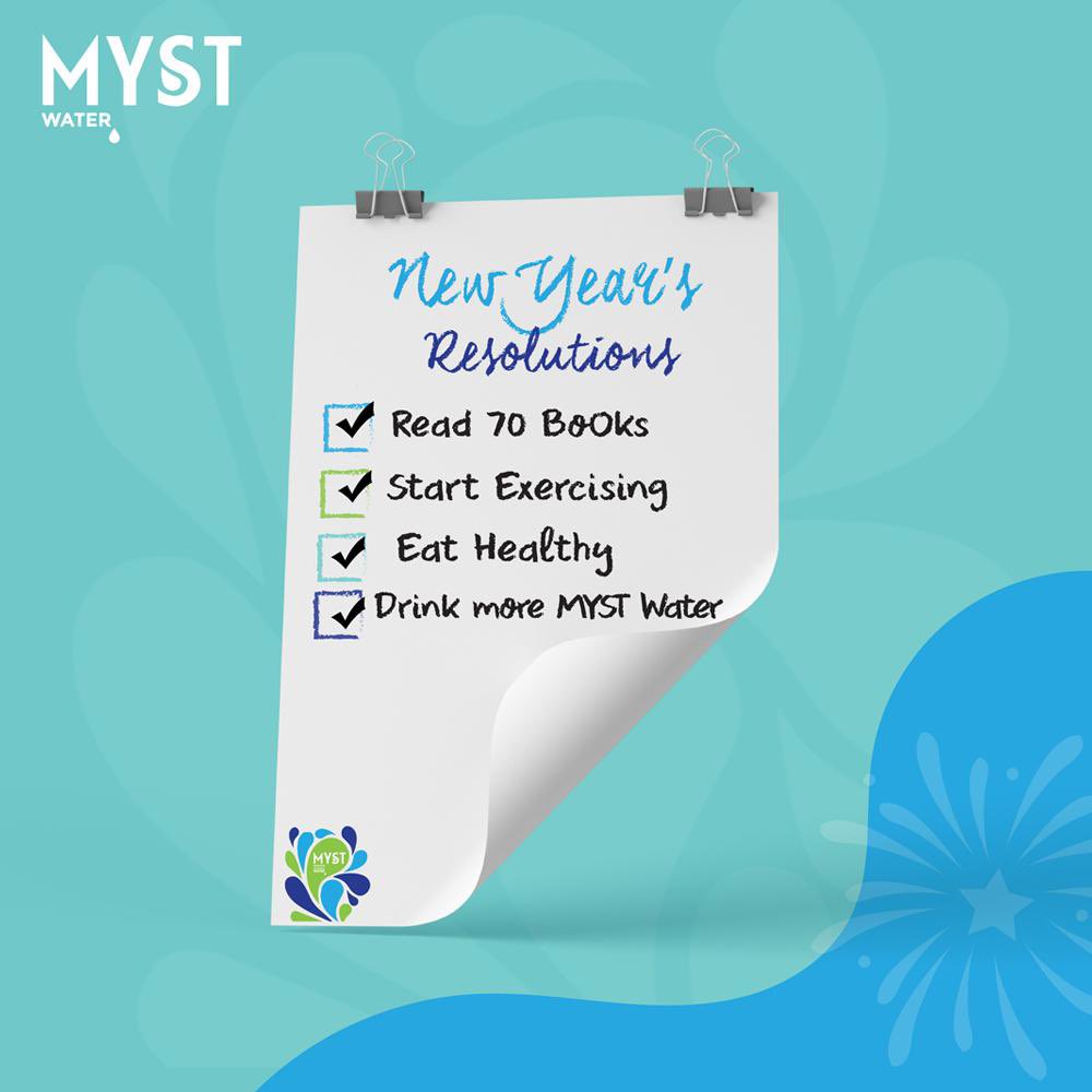 myst_water's tweet photo. Happy New Year!

This year, do your body some good.

Drink more water and stay hydrated.

#thefeelgoodwater
#mystwater
#refershing
#mineralwater
#drinkmyst
#bottledwater
#happynewyear https://t.co/d3Lsnogalr
